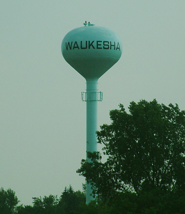 Waukesha water tower